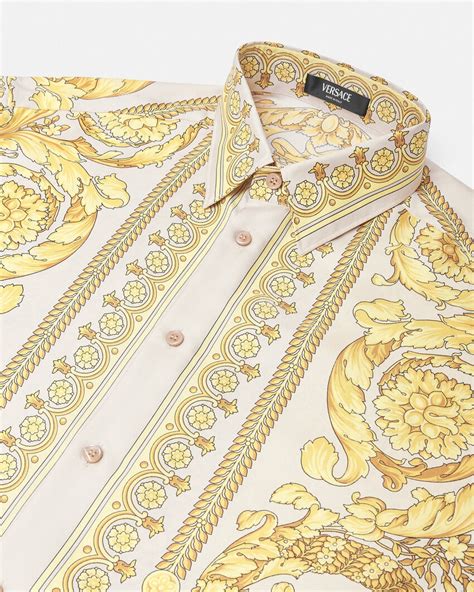 versace sneakers barocco|Versace barocco silk shirt.